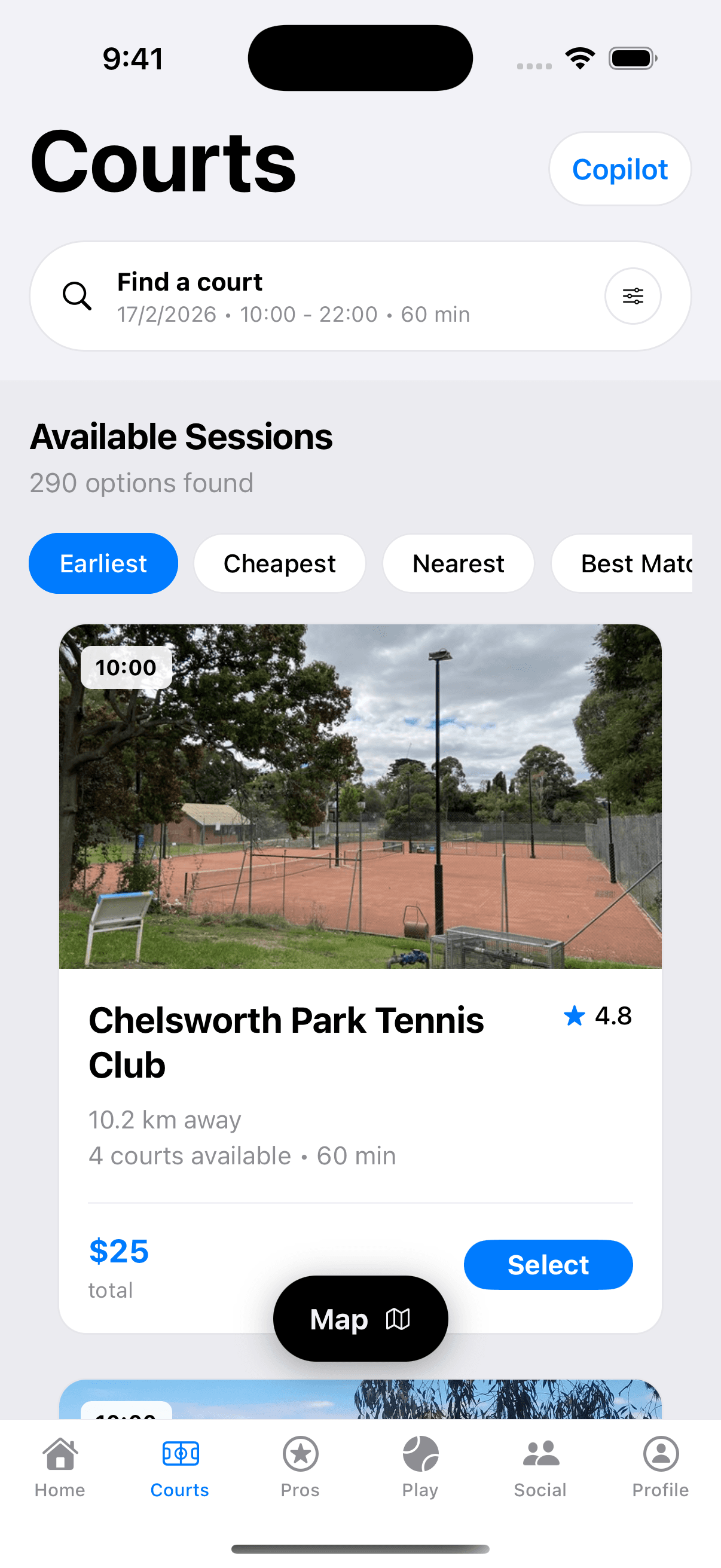 RallyMate screenshot 2